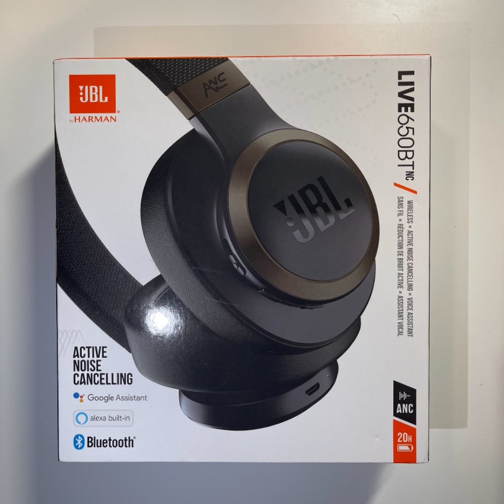 JBL Live 650BTNC, Black - Wireless